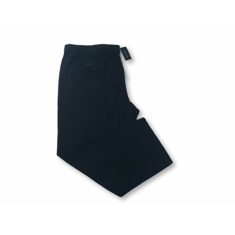 BIG & TALL TOMMY HILFIGER CHINOS MENS SIZE 52X32 CLASSIC FIT NAVY COLOR NEW NWT